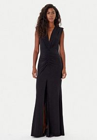 Sukienka koktajlowa Rinascimento czarna 