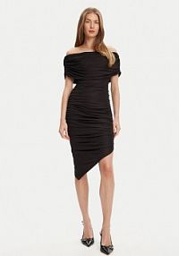 Sukienka koktajlowa Marciano Guess czarna 5YGK06 6334A  Extra Slim Fit