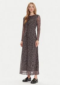 Sukienka codzienna Tommy Jeans brązowa 