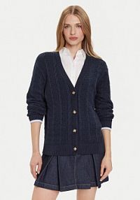 Kardigan Tommy Jeans granatowy 