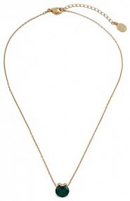 Naszyjnik Swarovski złoty 