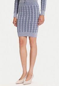 Spódnica mini Guess niebieska 