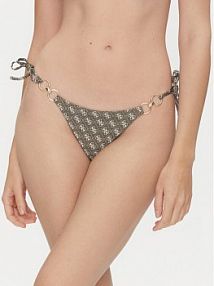 Strój kąpielowy Guess zielony Dół od bikini