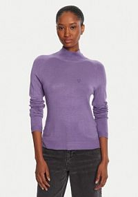 Golf LOLA CASADEMUNT fioletowy damski 