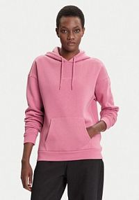 Bluza przez głowę Desigual różowa Basic 25WWSK13  Regular Fit