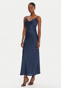 Sukienka koktajlowa Guess granatowa 