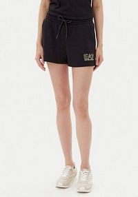 Szorty sportowe EA7 Emporio Armani czarne 7W000108 AF12473 MC004  Loose Fit