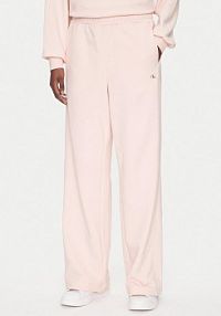 Spodnie dresowe Calvin Klein Jeans różowe damskie 