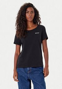 T-shirt Mustang czarny damski 