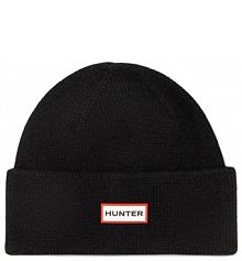 Czapka zimowa Hunter czarna damska 