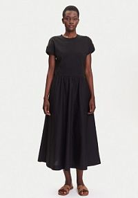 Sukienka codzienna Tommy Hilfiger czarna 
