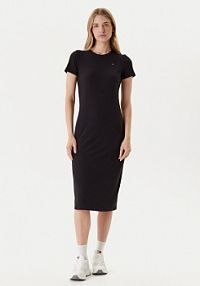 Sukienka codzienna Tommy Jeans czarna 