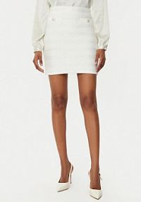 Spódnica mini Marciano Guess beżowa 