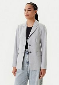 Żakiet United Colors Of Benetton szary Marynarka 2R4CDW02W  Slim Fit