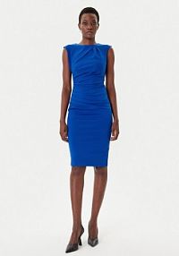 Sukienka koktajlowa Rinascimento niebieska 