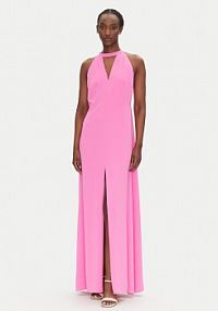 Sukienka wieczorowa ACCESS FASHION różowa 