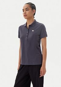 Koszulka polo EA7 Emporio Armani szara damska 7W000030 AF12450 U8115  Regular Fit