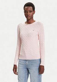 Sweter Gant różowy damski 