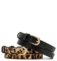 Pasek DeeZee czarny damski Damski