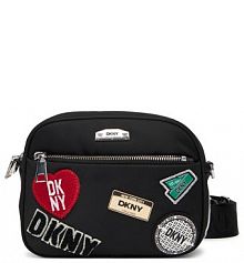 Torebka listonoszka DKNY czarna 