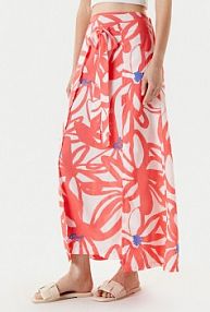 Spódnica maxi United Colors Of Benetton czerwona 