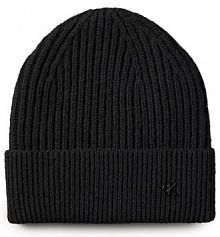 Czapka zimowa Calvin Klein czarna damska 