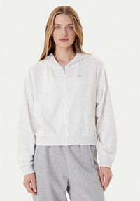 Bluza rozpinana Nike szara damska 
