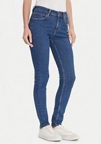 Jeansy Lee niebieskie damskie 