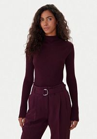 Golf BOSS fioletowy damski 