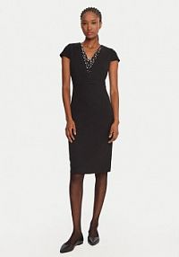Sukienka koktajlowa Rinascimento czarna 
