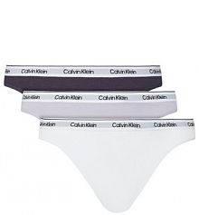 Stringi Calvin Klein Underwear wielokolorowe Komplet 3 par stringów