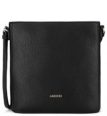Torebka listonoszka Lasocki czarna 