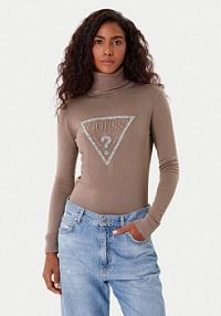 Golf Guess brązowy damski 