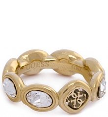 Pierścionek Guess złoty 