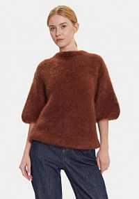 Sweter Dixie brązowy damski 