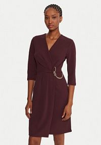 Sukienka koktajlowa Rinascimento czerwona 