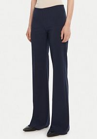 Spodnie eleganckie Rinascimento granatowe damskie Palazzo