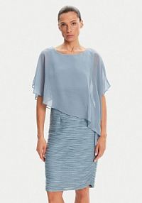 Sukienka koktajlowa Swing niebieska 