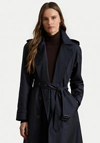 Trencz LAUREN RALPH LAUREN granatowy 