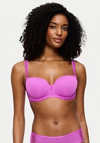 Biustonosz Triumph różowy Z fiszbiną