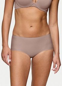 Bokserki Triumph brązowe damskie Body Make-Up Illusion Shorty EX Body Make-Up Illusion Shorty EX