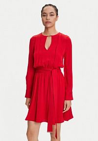 Sukienka koktajlowa Marciano Guess czerwona 