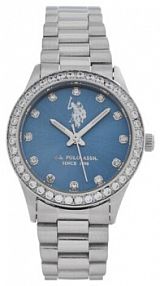 Zegarek U.S. Polo Assn. srebrny damski 