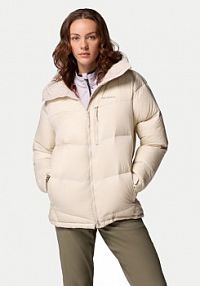 Kurtka puchowa Columbia beżowa damska 