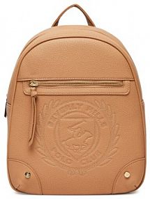 Plecak Beverly Hills Polo Club beżowy damski 