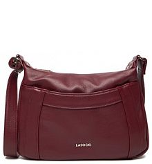 Torebka listonoszka Lasocki czerwona 