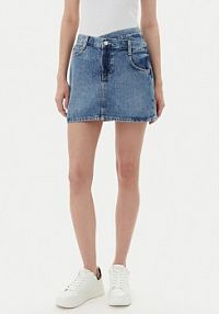 Spódnica jeansowa Guess granatowa 