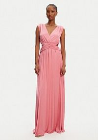 Sukienka wieczorowa ACCESS FASHION różowa 