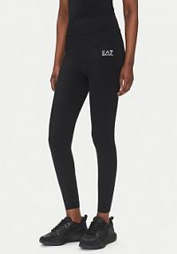 Legginsy EA7 Emporio Armani czarne damskie 7W000232 AF12625 UC001  Slim Fit