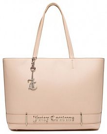 Torebka shopperka Juicy Couture różowa 